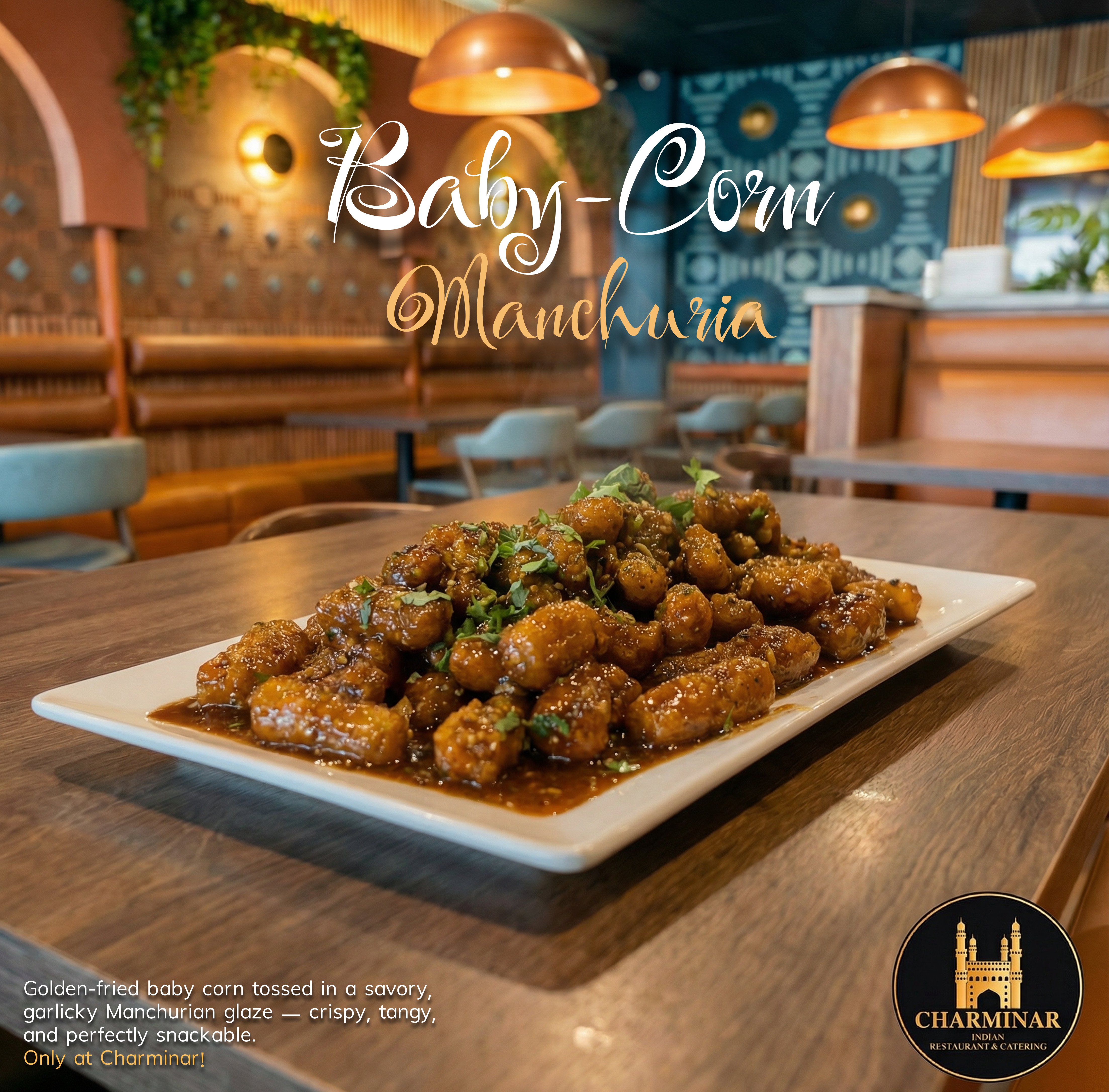 Baby Corn Manchuria — Charminar